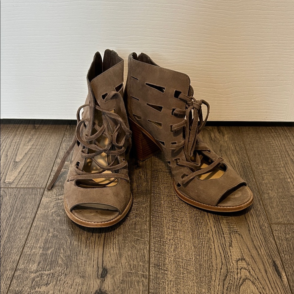 Vince Camuto Tressa Lace Up Heels